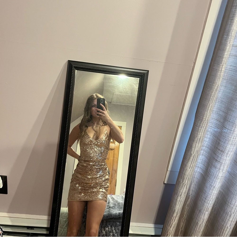 Sparkly formal dress